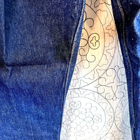 Vintage LEVI'S 501 MADE USA 2002 Dark Wash Denim Jeans Men's W40 L30 - Picture 8 of 15